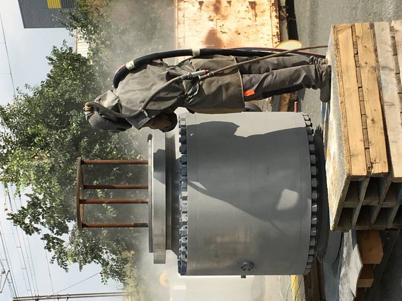 Sablage grenaillage de pièce métallique industrielle à Avignon