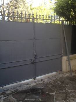 Sablage et Remise en peinture de Portail Marseille (13)