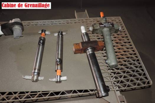 Grenaillage a notre atelier de Marignane bouche du rhône.