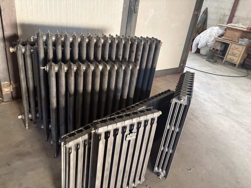 Restauration de radiateurs en fonte anciens – Portant et Fils